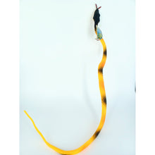 Load image into Gallery viewer, 15" Yellow, Orange and Black Planet Earth Plastic Snake - Buy Fake Snakes