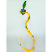 Load image into Gallery viewer, 15" Yellow, Orange and Green Planet Earth Plastic Snake - Buy Fake Snakes