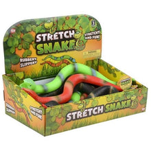 Load image into Gallery viewer, 15&quot; Green Squishy Stretchy Snake - Buy Fake Snakes