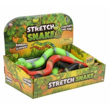 Load image into Gallery viewer, 15" Red Squishy Stretchy Snake - Buy Fake Snakes