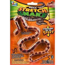 Load image into Gallery viewer, 22&quot; Mega Stretch Snake - Light - Buy Fake Snakes