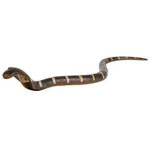 26" Poly Filled Dark Color Fake Cobra Snake - Buy Fake Snakes