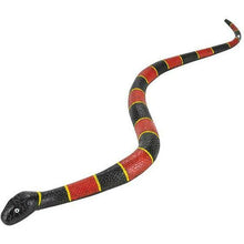 Load image into Gallery viewer, 26&quot; Poly Filled Eastern Coral Snake - Buy Fake Snakes