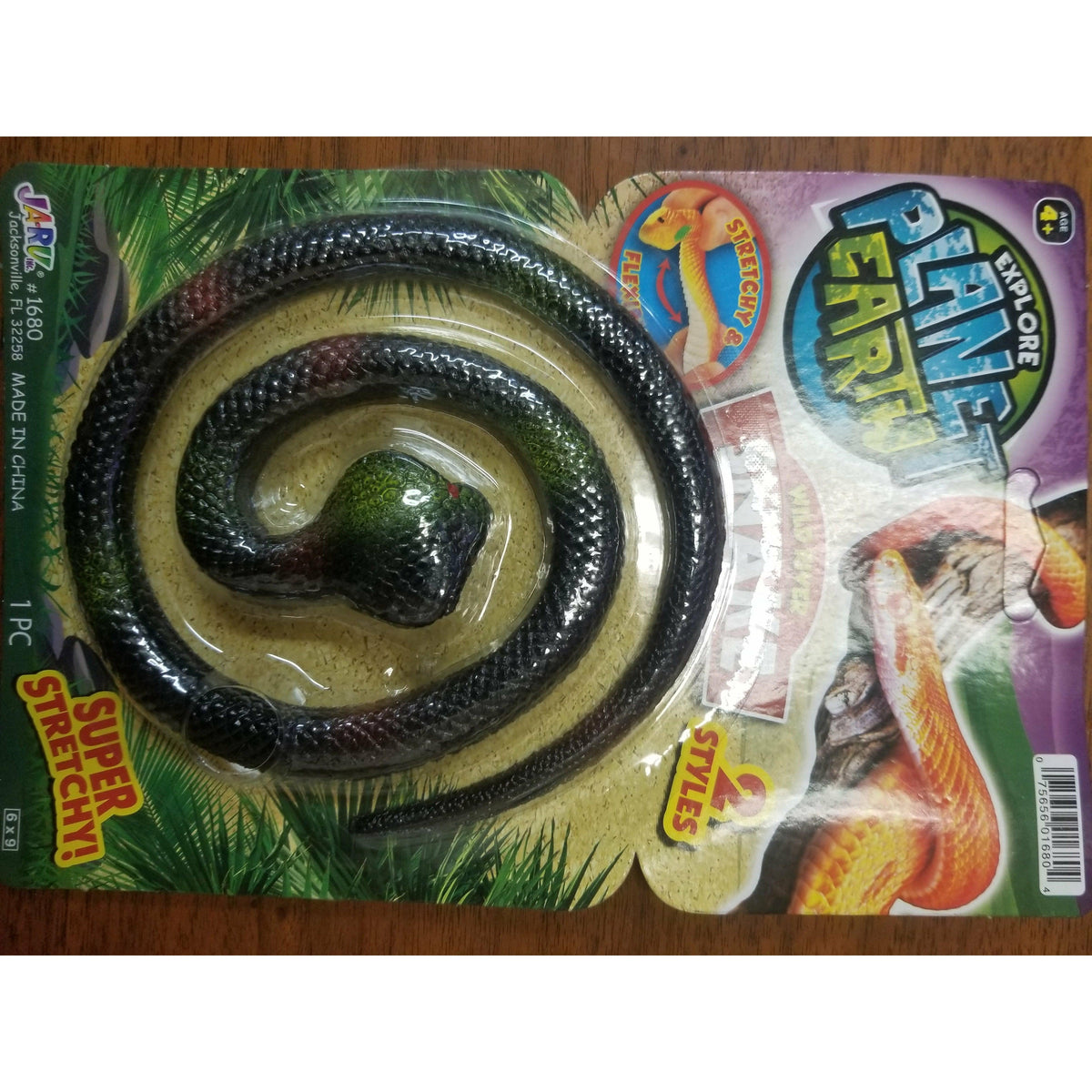 22" Black Cobra Stretchy Wild River Snake Buy Fake Snakes