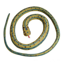 Load image into Gallery viewer, 48" Blue Striped Garter Snake - Buy Fake Snakes