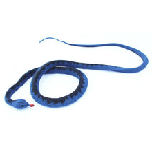 Load image into Gallery viewer, 48" Blue Viper Rubber Snake - Buy Fake Snakes