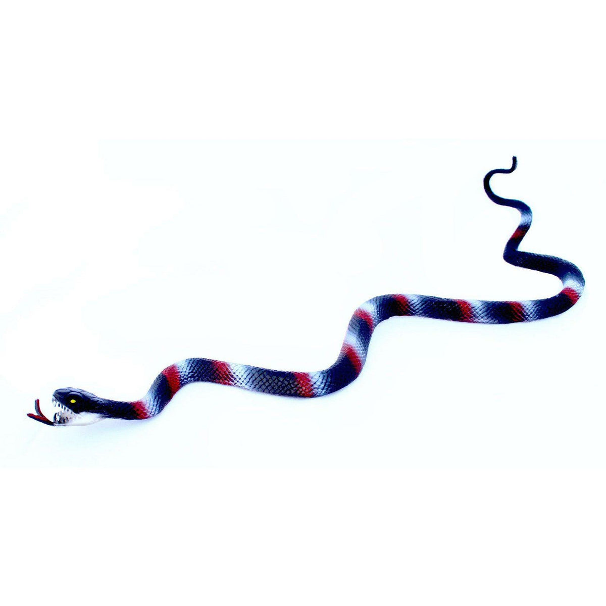 25" Straight Striped Fake Snake Buy Fake Snakes