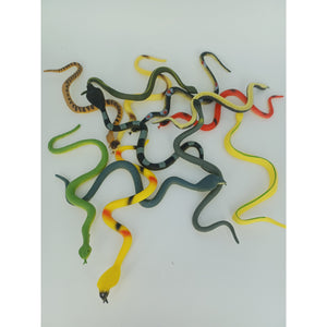6" Detailed Fake Plastic Snakes per Dozen (12) - Buy Fake Snakes