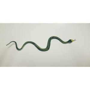14" Dark Green Rain Forest Fake Snake - Buy Fake Snakes