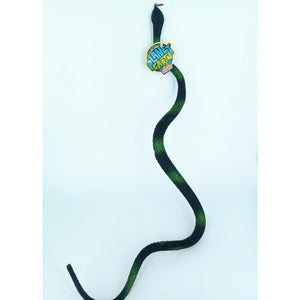 15" Black and Green Planet Earth Plastic Snake - Buy Fake Snakes