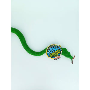 15" Green Planet Earth Plastic Snake - Buy Fake Snakes