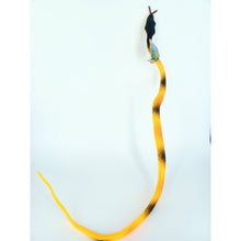Load image into Gallery viewer, 15&quot; Yellow, Orange and Black Planet Earth Plastic Snake - Buy Fake Snakes