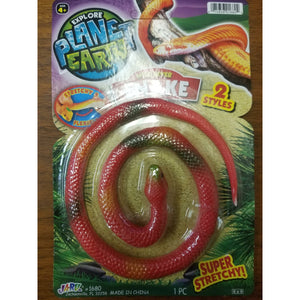 22" Red Stretchy Wild River Snake - Buy Fake Snakes