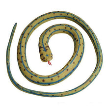 Load image into Gallery viewer, 48&quot; Blue Striped Garter Snake - Buy Fake Snakes