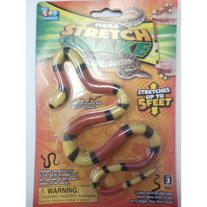 22" Mega Stretch Snake - Striped - Buy Fake Snakes