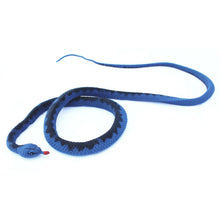 Load image into Gallery viewer, 48&quot; Blue Viper Rubber Snake - Buy Fake Snakes