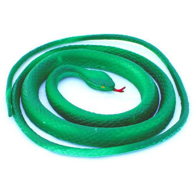 Green rubber hot sale snake